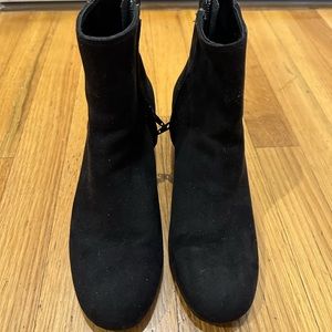 H&M faux suede boots size 6